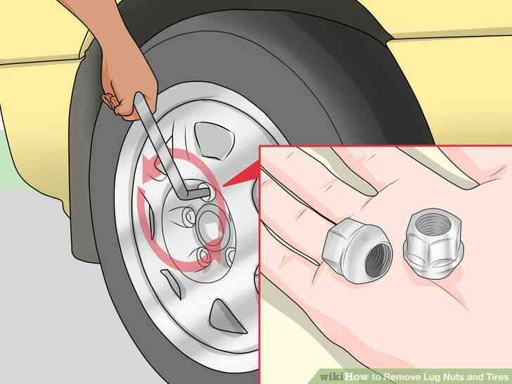 Image intitulée Enlever les Écrous de roue et Pneus Étape 2